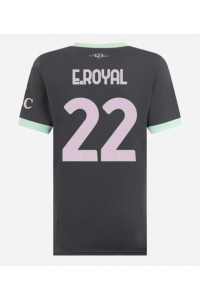 Fotbalové Dres AC Milan Emerson Royal #22 Dámské Třetí Oblečení 2024-25 Krátký Rukáv